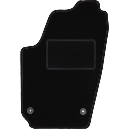 Bestuurdersmat zwart voor: Volkswagen Fox hatchback (2005-2011)