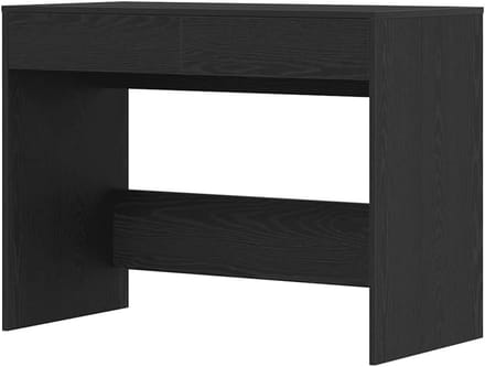 Bureau - Werktafel - Thuiswerken - Met 2 lades - 101 cm breed - Zwart eiken