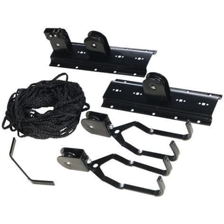 Support pour vélo plafond poulie