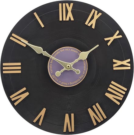 Buitenklok Waterdicht - Decoratieve Klok - Tuindecoratie - Stevige Hars - 30 cm Diameter - Rustiek