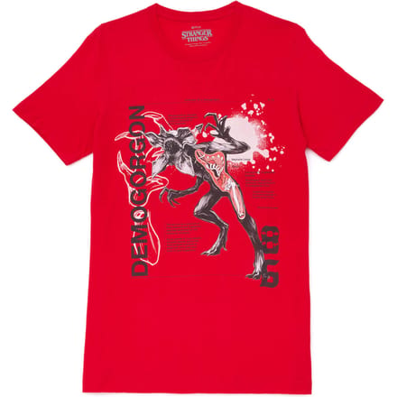Stranger Things Demogorgon Unisex T-Shirt - Rood - S