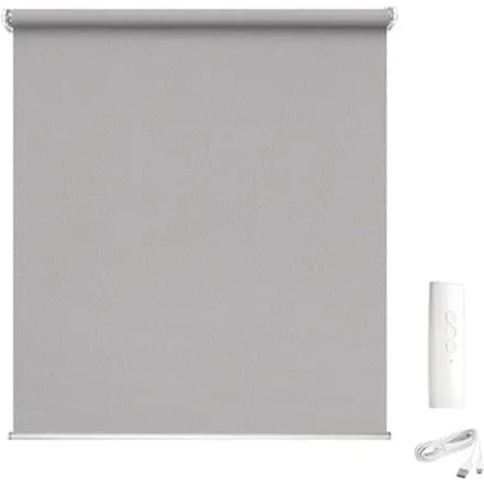 Madeco 1898 E-roll Gemotoriseerd Screen Rolgordijn Grijs 150x250cm