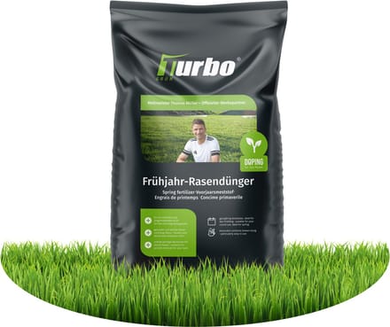 turbogrün Voorjaar Gazonmest - 5 kg voor 250 m² - Dicht & sterk gazon - Gazonmeststof