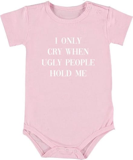 Baby Romper Grappig Kraamcadeau Geboorte Meisje