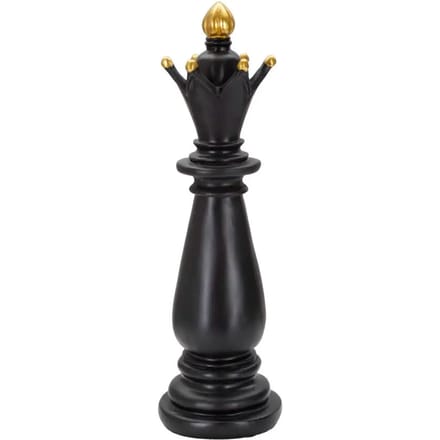 Decoratie Black & Gold Bishop Ø 12,5×38,5 cm
