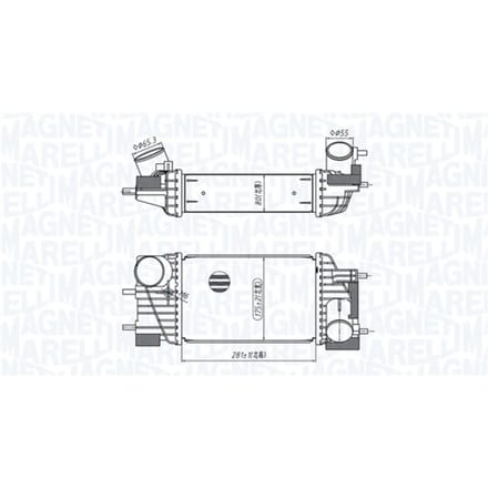 InlaatluchtRadiator MAGNETI MARELLI 351319205820