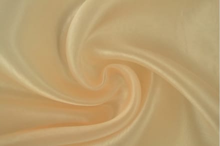 Organza stof - Champagne - 1 meter - Per meter - 150cm breed