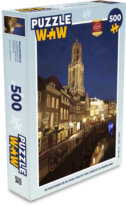 Puzzel Domtoren - Water - Licht - Legpuzzel - Puzzel 500 stukjes