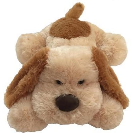 Liggende floppy hond knuffel 76cm