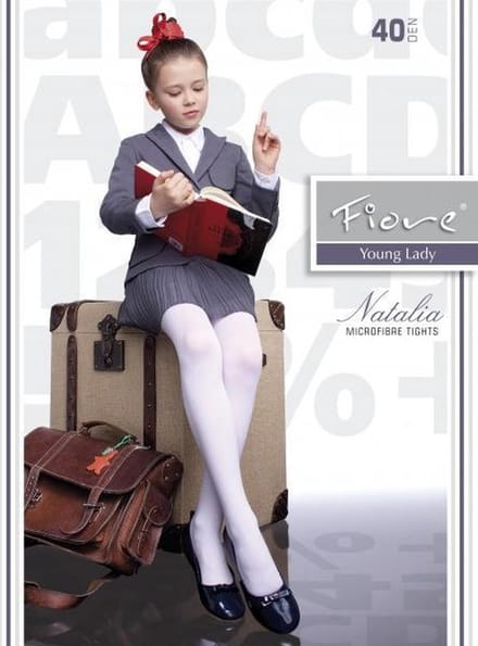 kinder panty Natalia 140/146 raspberry