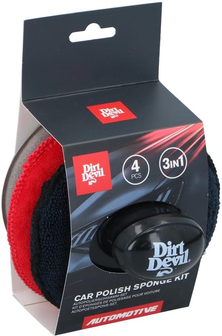 Dirt Devil - Auto poetspons - Reinigingsset - Autospons - 3 in 1