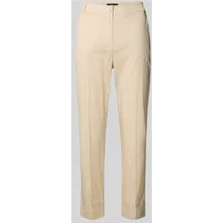 Regular fit broek met verkorte pasvorm en steekzakken