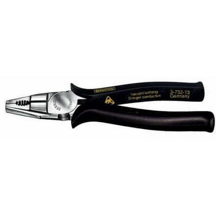 BERNSTEIN Tools for Electronics 3-732-13 ESD Combinatietang 165 mm