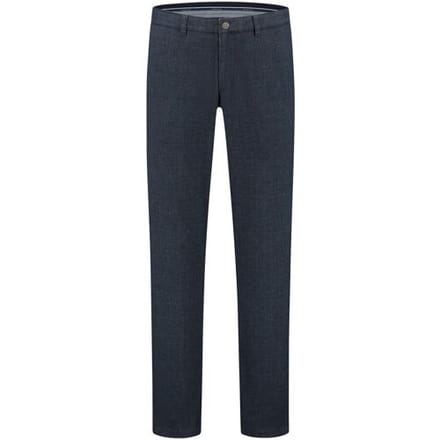Com4 Broek Modern Chino Structure Pattern Donker Blauw / male