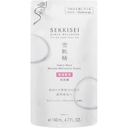 Kose - Sekkisei Clear Wellness Gentle Wash 140ml Refill