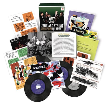 Juilliard String Quartet - The Early Columbia Recordings - Juilliard String Quartet