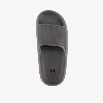 Heren badslippers grijs - Maat 41