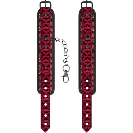 Ouch!  Luxury Handboeien - Burgundy