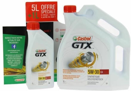 CASTROL GTX 5W-30 C4 5L + 1L