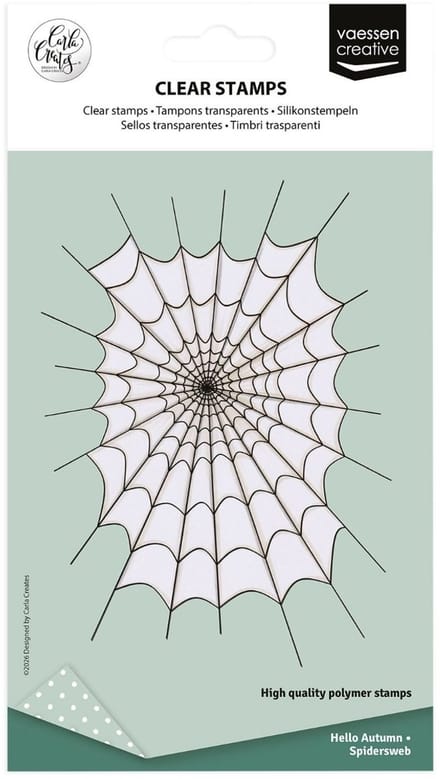 Clearstamp Spiderweb - Carla Creates