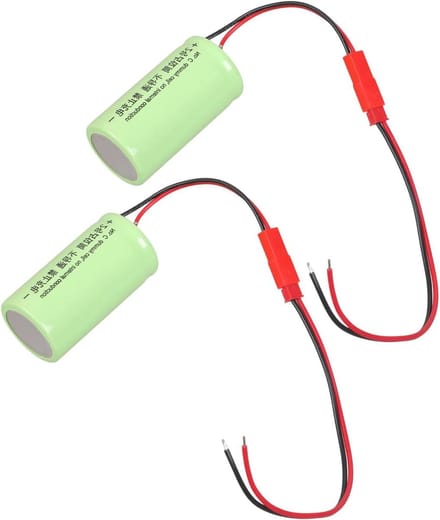 Dummy Batterij C - Batterij Eliminator - Apparaten Voeden - Niet-geleidend - 48 mm lengte - Groen