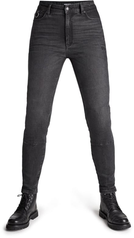 Pando Moto Kaya Slim Dames Motorfiets Jeans