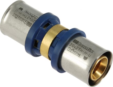 Bonfix Alu-pers messing persfitting recht 20mm FF