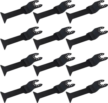 Wovar Multitool zaagjes Hout en Plastic 44 x 78 mm Universeel | Overdoos 10 stuks