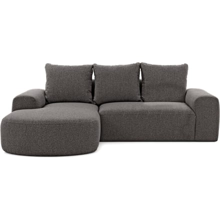 Hoekbank Arrezzo links bouclé | NADUVI Collection
