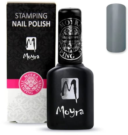 Moyra Smart Stamping Nail Polish SPS 09 GREY