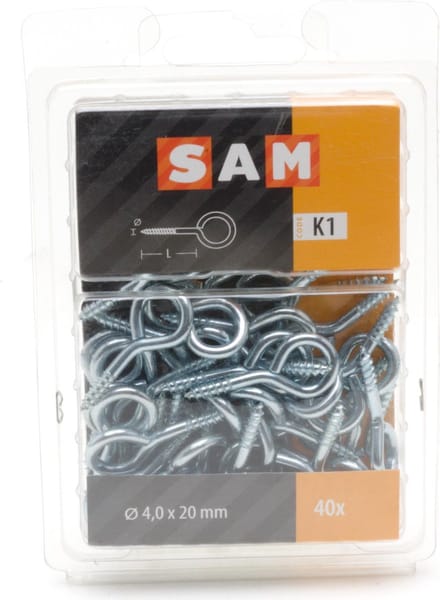 40x SAM Schroefoog 4x20mm K1 818622