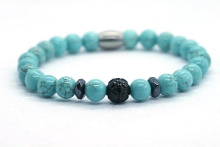 Heren armband edelsteen