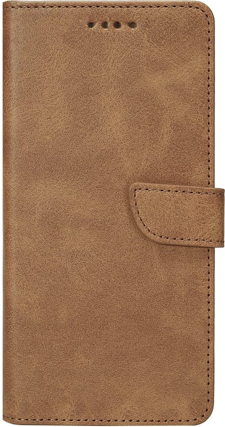 Rixus Bookcase For Apple iPhone 16 Light Brown