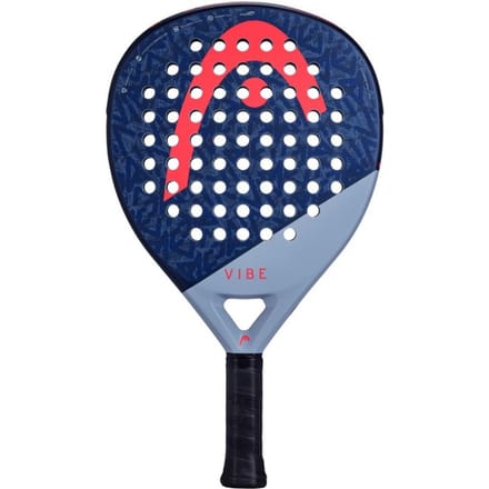 Head Vibe Blrd 2025 Padel Racket (Blauw/grijs/rood)