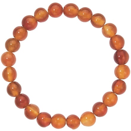Armband Carneool 8 mm