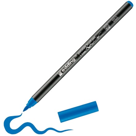 edding 4200 Porselein penseelpen - Lichtblauw