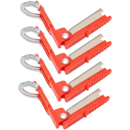 10 stuks Duim Snoeischaar Mes Multifunctioneel Duim Fruitplukapparaat voor Fruit Groente Tuin red