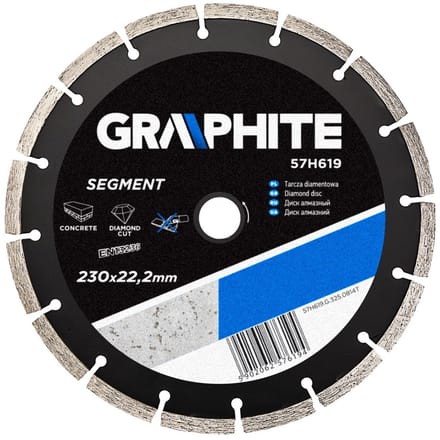 NEO Diamant Slijpschijf voor steen, beton, baksteen 230 mm