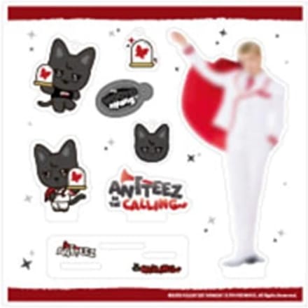 ATEEZ - [ANITEEZ IN THE CALLING] Acryl DIY Kit WOOYOUNG x WOOYOnyang white