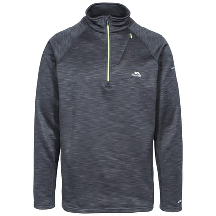 Trespass fleecevest/fleecepullover Collins - Herenfleece At200 Black Marl