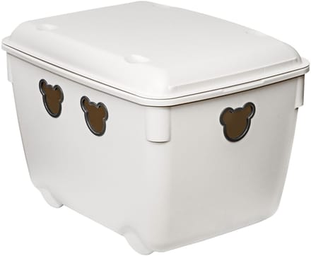 Branq - Speelgoedopberger 40l - Grote container voor speelgoeden - Wit