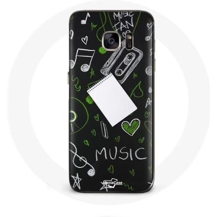 Samsung Galaxy S7 Muziek-solsleutelhoesje