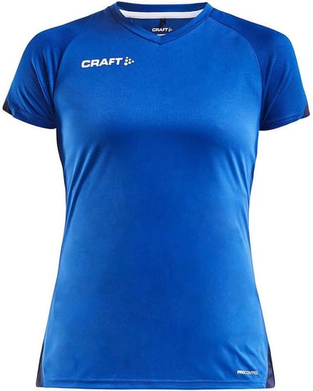Craft Pro Control Impact T-Shirt Dames - Royal / Marine | Maat: M