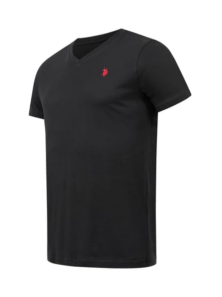 U.S. Polo Assn. heren V-hals T-shirt 2-pack
