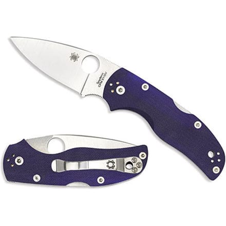 Spyderco native 5 dk blue g-10 pe