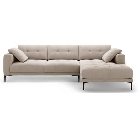 Hoekbank Bemy velvet rechts | Micadoni