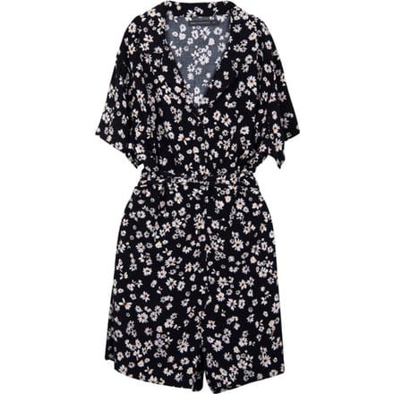 French Connection Shasta Daisy Print Playsuit Black Taglia: 10 | Tute corte Outlet | Donna | Nero