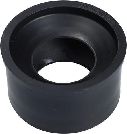 Rubberen Afvoerkoppeling (Manchet) voor Sifon en HT-Pijp 1 1/4" (DN40/50)