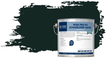 Wixx PRO PU Schakelverf Satin - 10L - Monumentengroen | N0.15.10