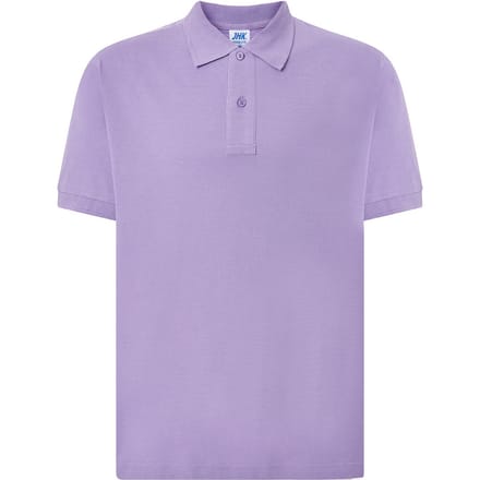 JHK Heren Pique Regular Poloshirt (Lavendel)